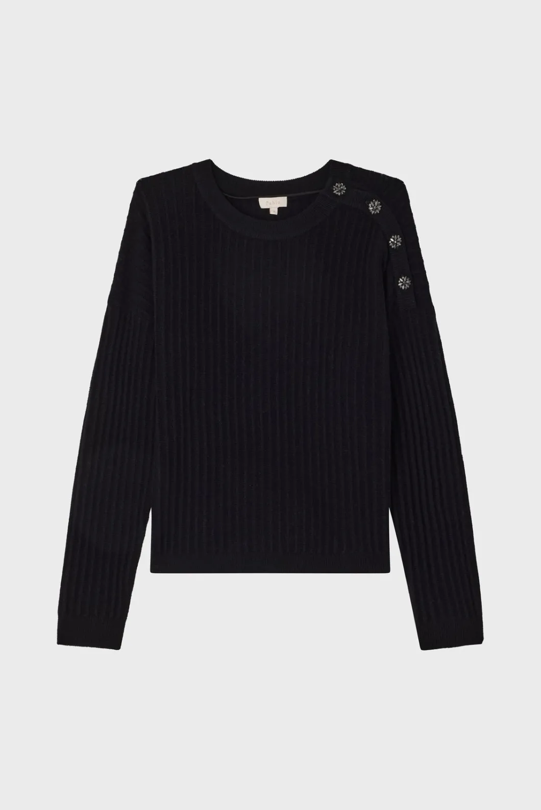 Pull à boutons en strass - JASSIA | Pablo Hot