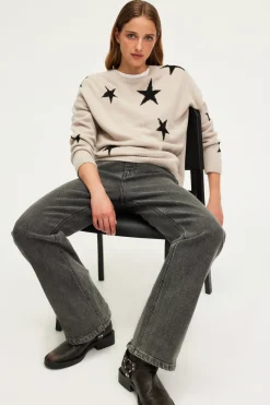 Pull col rond à étoiles - JESSALYNN | Pablo New