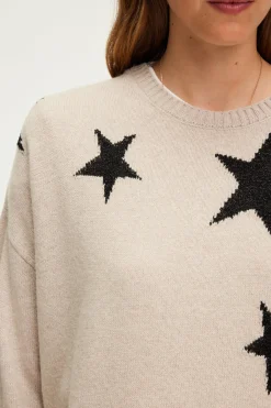 Pull col rond à étoiles - JESSALYNN | Pablo New