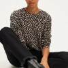 Pull col rond léopard - JACQUEMINE | Pablo Hot