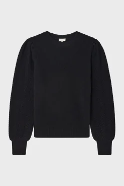 Pull en laine à manches ajourées - JANITA | Pablo Discount