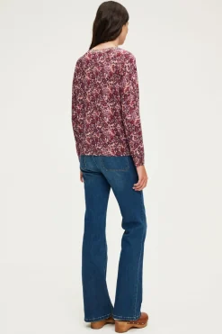Pull fin à fleurs et lurex - JALYSSA | Pablo Online