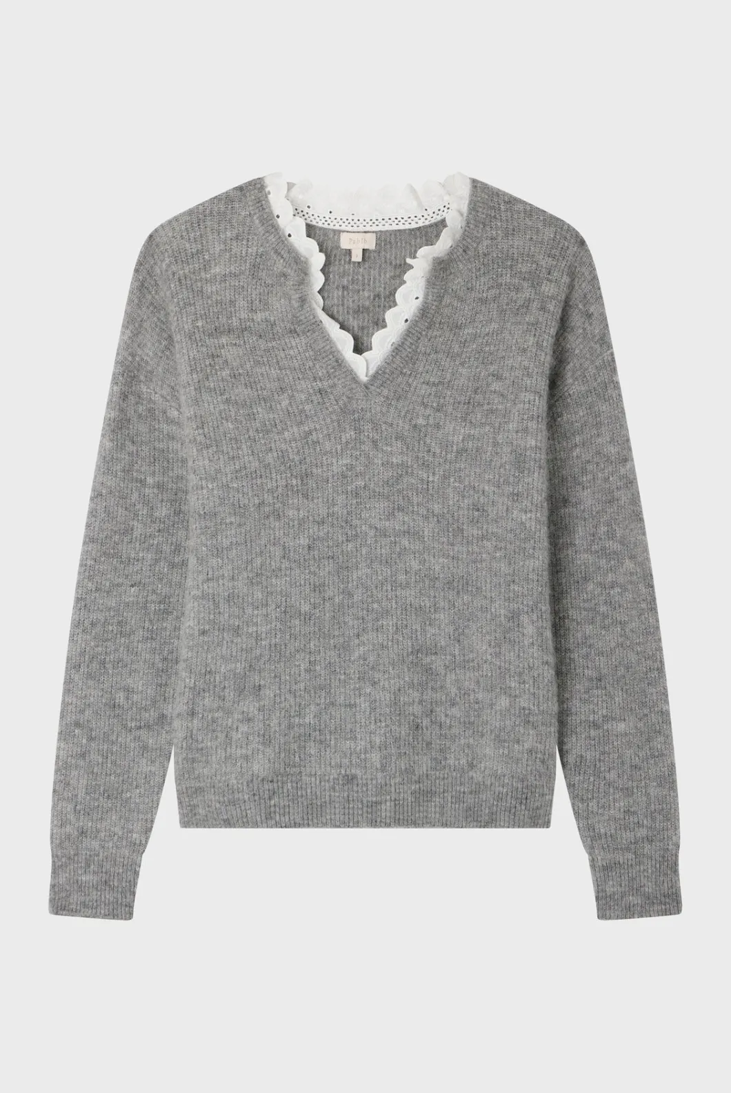 Pull mohair à col dentelle - JULETTE | Pablo Best Sale