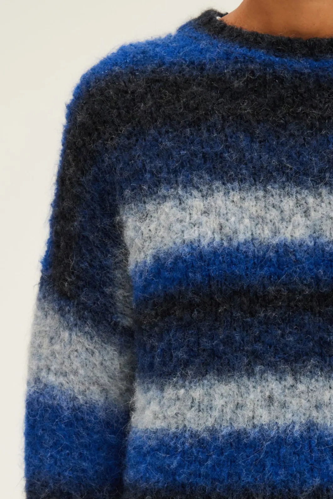 Pull épais oversize à rayures - JOYA | Pablo Best Sale