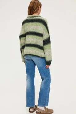 Pull épais oversize à rayures - JOYA | Pablo Clearance