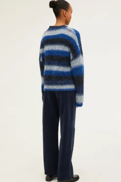Pull épais oversize à rayures - JOYA | Pablo Best Sale