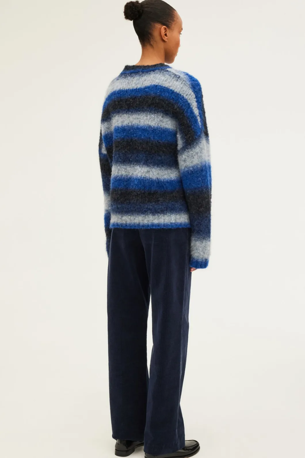 Pull épais oversize à rayures - JOYA | Pablo Best Sale