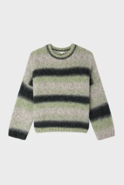 Pull épais oversize à rayures - JOYA | Pablo Clearance