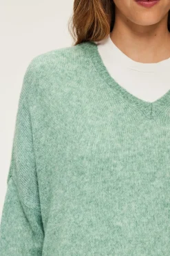 Pull V oversize chiné - JOURNA | Pablo New