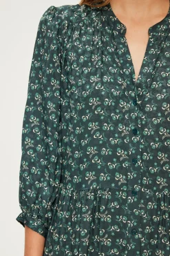 Robe courte et droite à fleurs - SIRINE | Pablo Best