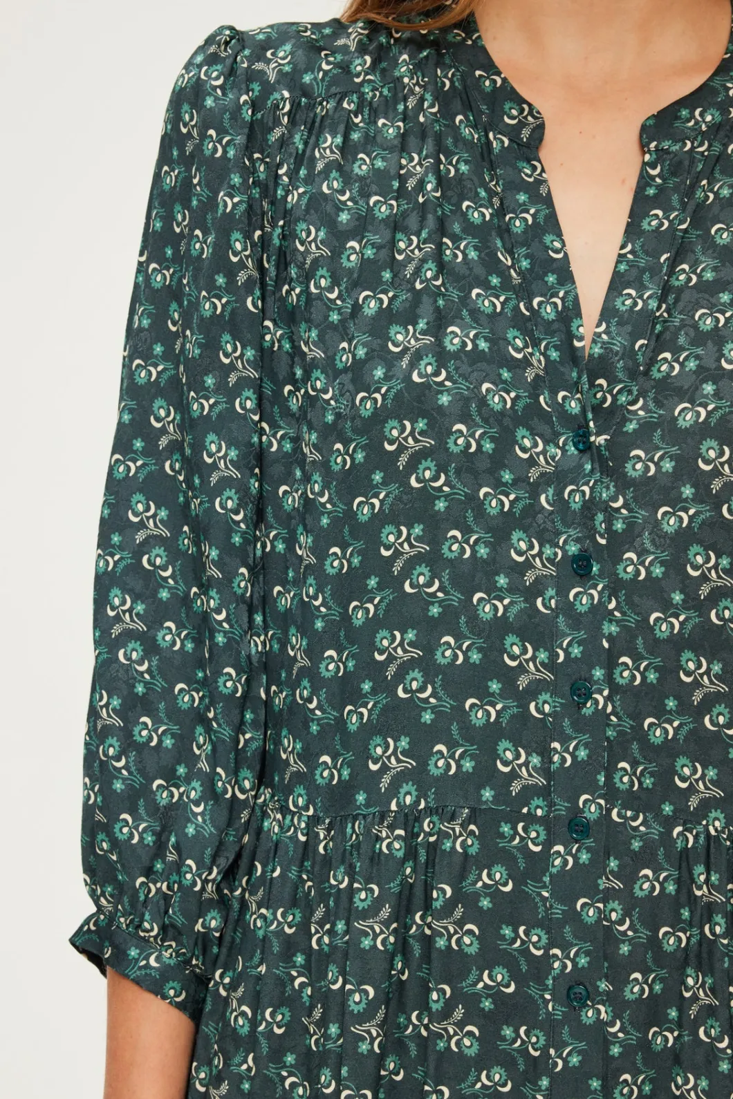 Robe courte et droite à fleurs - SIRINE | Pablo Best