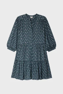 Robe courte et droite à fleurs - SIRINE | Pablo Best