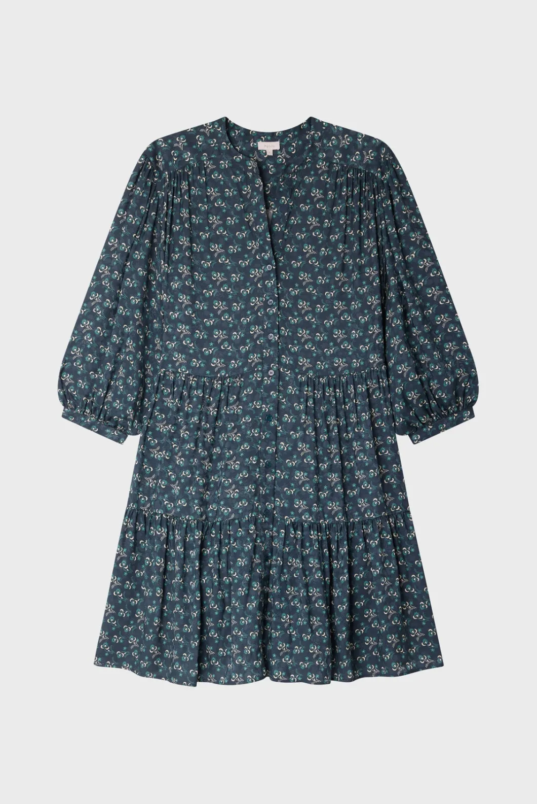 Robe courte et droite à fleurs - SIRINE | Pablo Best