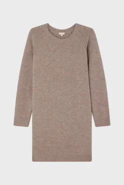 Robe courte et droite en laine - SOLITA | Pablo Sale