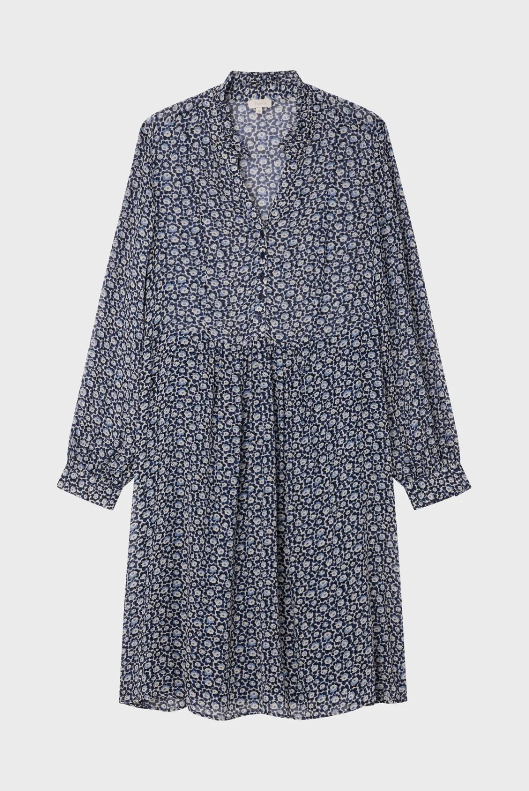 Robe courte imprimé floral bicolore - SHANA | Pablo Discount