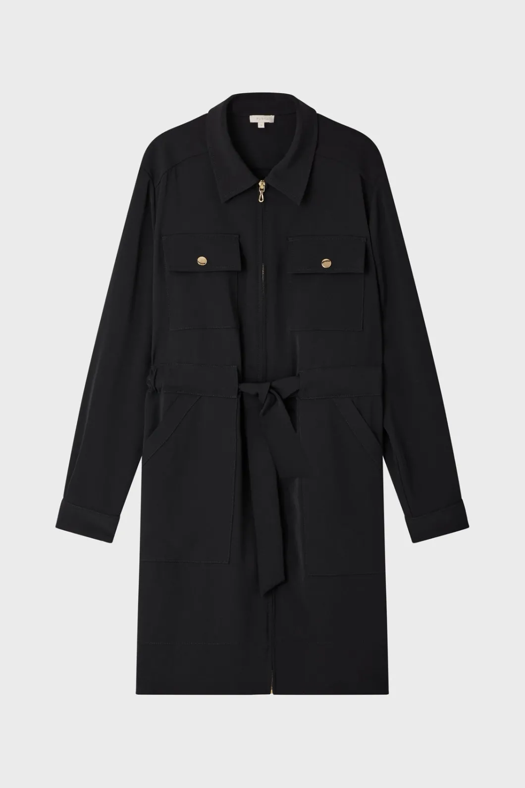 Robe courte zippée à col -SORAYA | Pablo Best Sale