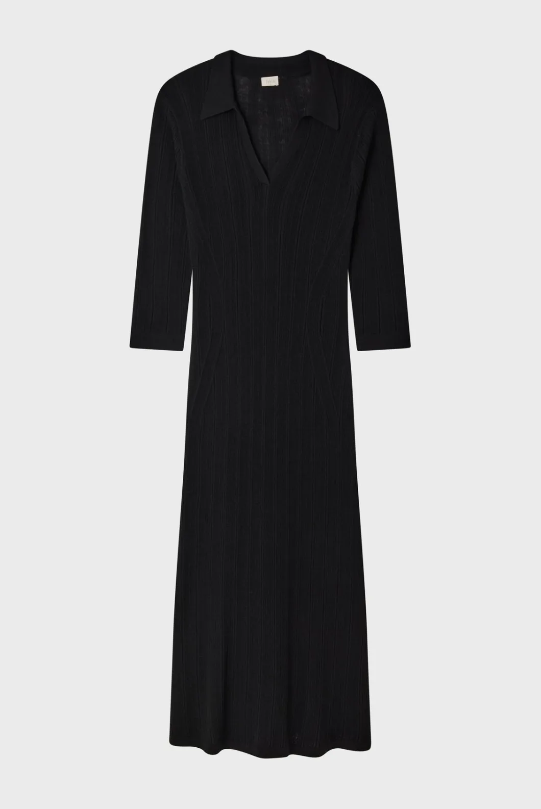 Robe en laine fine à côtes - SYRIELLE | Pablo Store