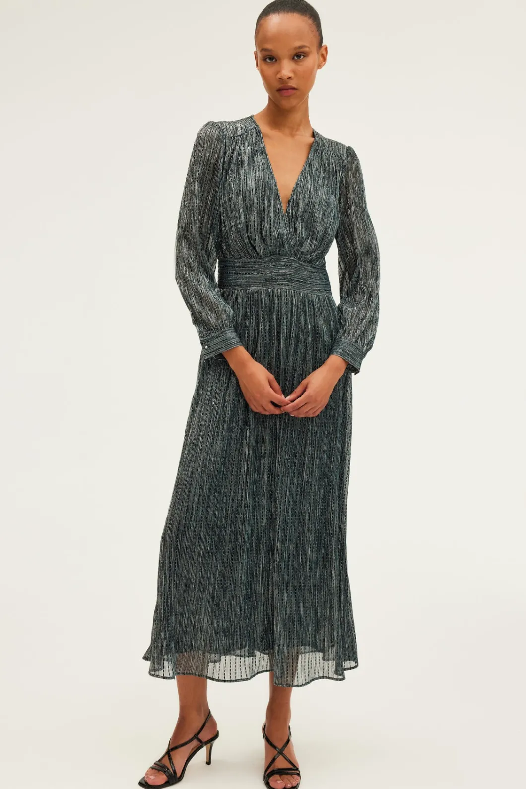 Robe longue en lurex - SANYA | Pablo New