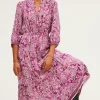 Robe longue et fluide à fleurs - STEPHANN | Pablo Best Sale