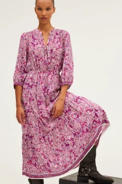 Robe longue et fluide à fleurs - STEPHANN | Pablo Best Sale