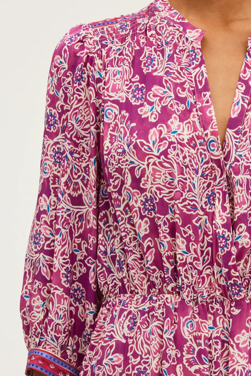 Robe longue et fluide à fleurs - STEPHANN | Pablo Best Sale