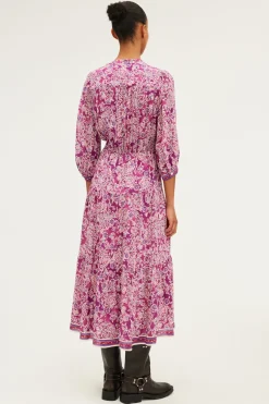 Robe longue et fluide à fleurs - STEPHANN | Pablo Best Sale