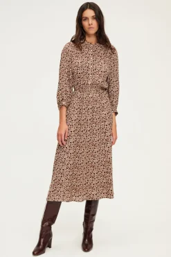 Robe midi à fleurs - SOIZIC | Pablo Clearance