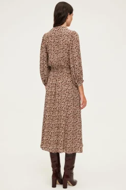 Robe midi à fleurs - SOIZIC | Pablo Clearance