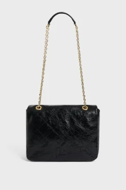 Sac travers en cuir matelassé - LEAH | Pablo Best
