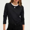 T-shirt manches longues à logo - ANNECLAIRE | Pablo Shop
