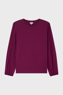 T-shirt manches longues en coton mélangé - AZLIS | Pablo Hot