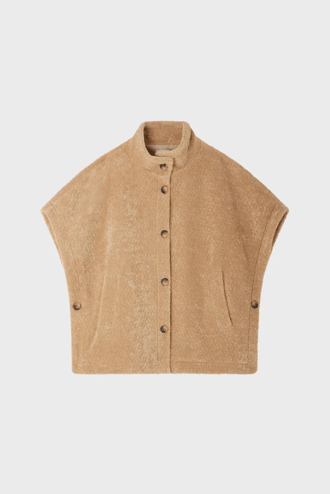 Veste sans manche en fausse fourrure - LUCILLE | Pablo Clearance